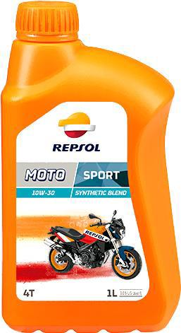

Моторное масло Repsol Moto Sport 4T 10W30 1л [RP180B51], Moto Sport 4T 10W30 1л