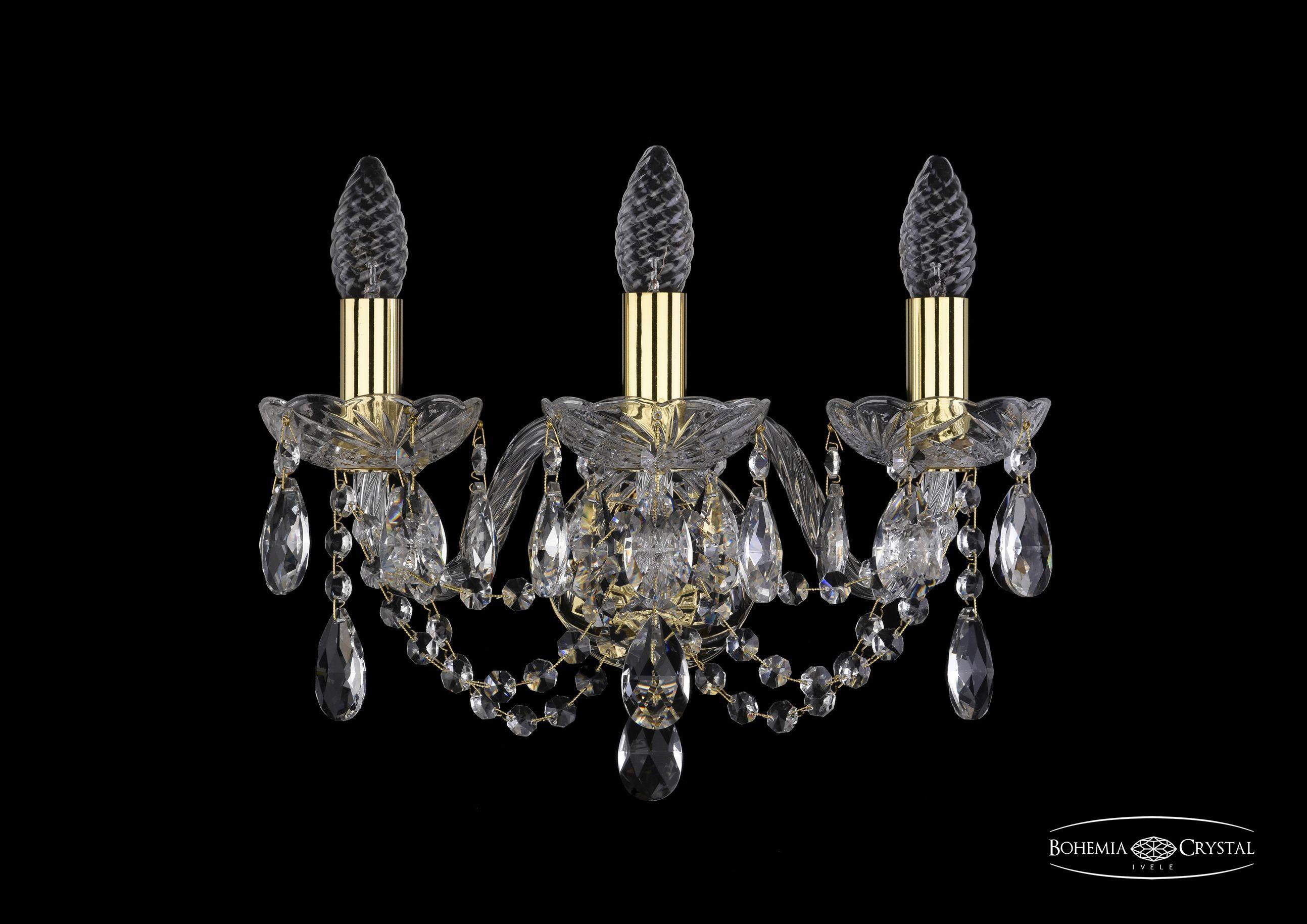 

Подвесная люстра Bohemia Ivele Crystal 1406B/3/141/G, Бра Bohemia Ivele Crystal 1406B/3/141/G