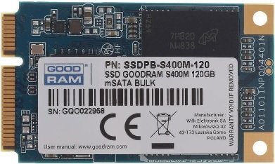

SSD диск GOODRAM S400U 120Gb [SSDPR-S400U-120-42], S400U 120Gb