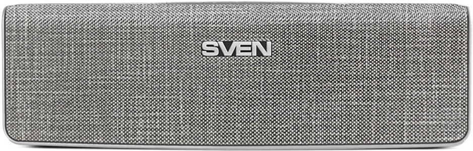 

Портативная акустика SVEN PS-195 Gray, Беспроводная колонка SVEN PS-195