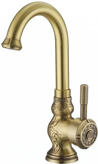 

Смеситель ZorG A 204U-BR (античная бронза), A 204U-BR