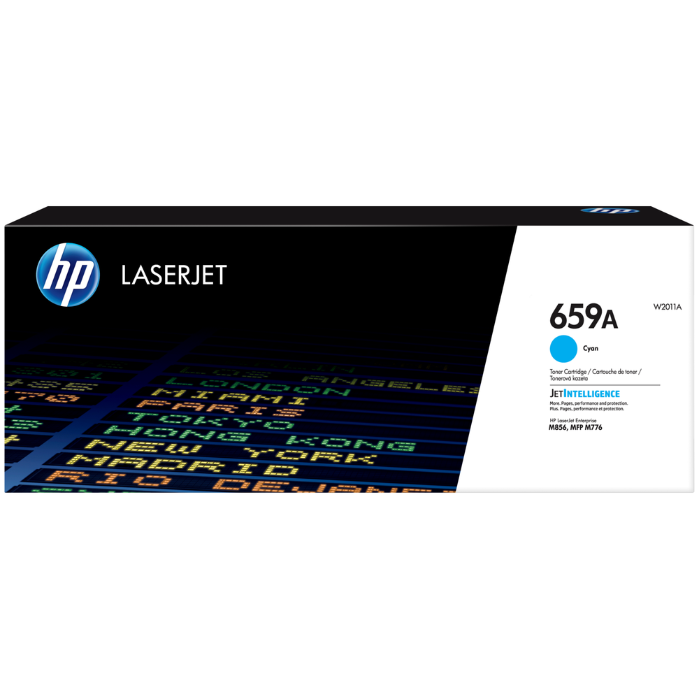 

Картридж для принтера и МФУ HP 659A Cyan, Картридж HP 659A W2011A Cyan