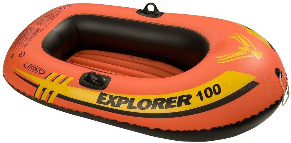 

Гребная лодка Intex Explorer 100 (58329), Надувная лодка Intex Надувная лодка Explorer 100 58329NP
