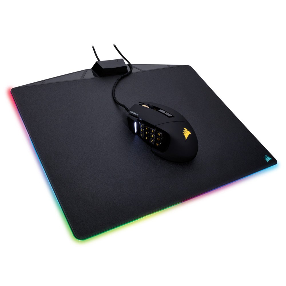 

Коврик для мыши Corsair MM800 RGB Polaris черный [CH-9440020-EU], MM800 RGB Polaris