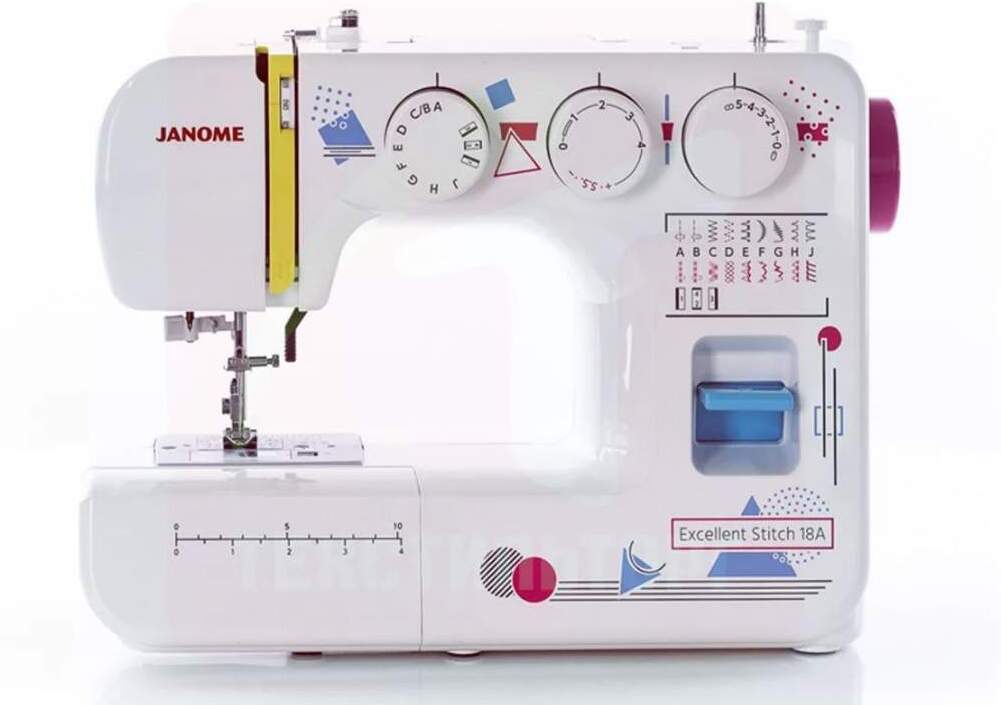 

Швейная машина Janome Excellent Stitch 18A белый