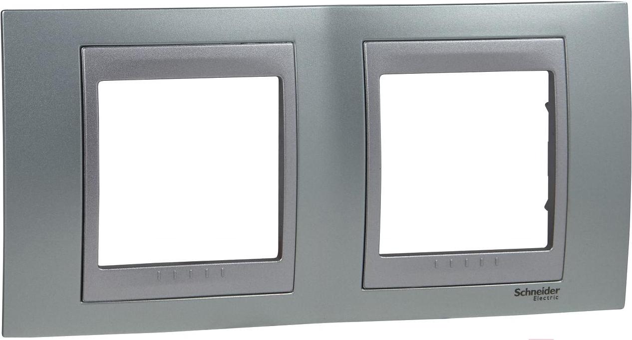 

Рамка для выключателя и розетки Schneider Electric Unica MGU66.004.094