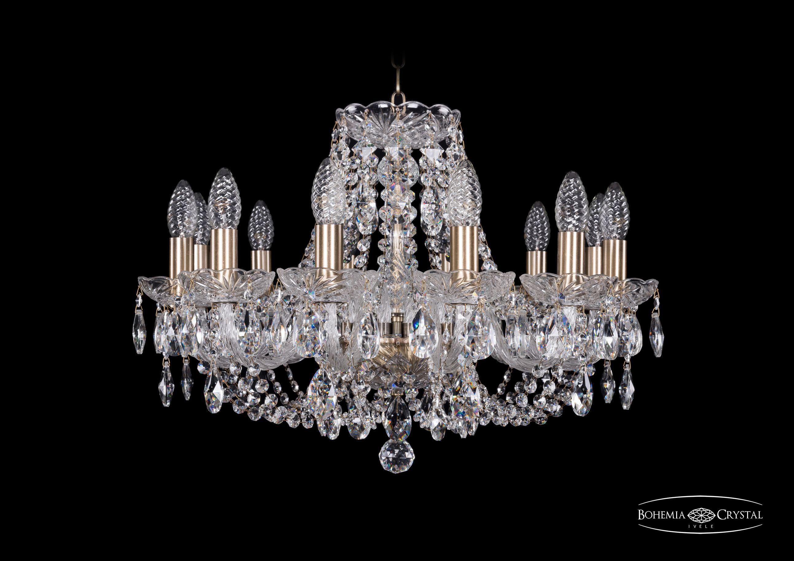 

Подвесная люстра Bohemia Ivele Crystal 1406/12/195/Pa