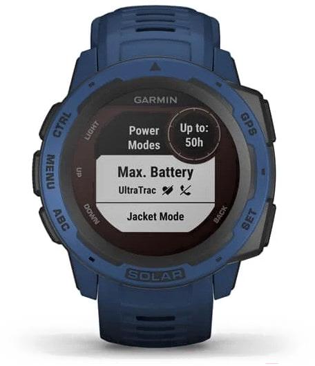 

Умные часы Garmin Instinct Solar голубой прилив [010-02293-01], Instinct Solar