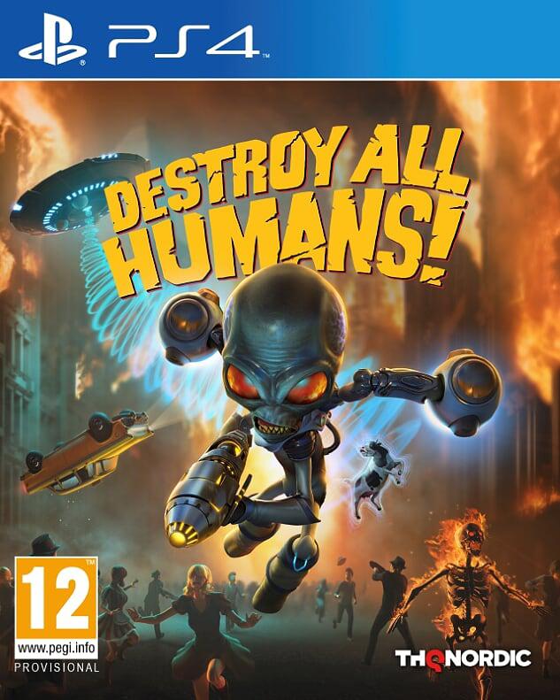 

Игра для приставки THQ Nordic PS4 Destroy All Humans Стандартное издание, PS4 Destroy All Humans Стандартное издание