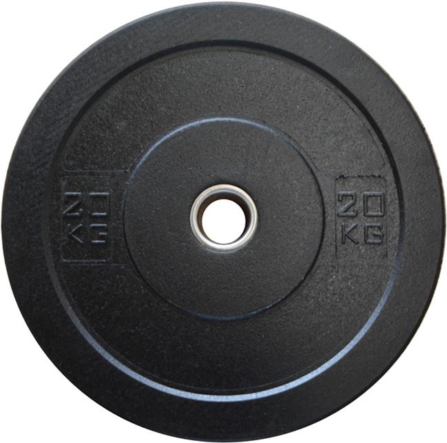 

Диск для штанги Foreman Crumb Bumper 20 кг черный [FM\BP-CRUMB-20KG\BK-00-00], Crumb Bumper 20 кг