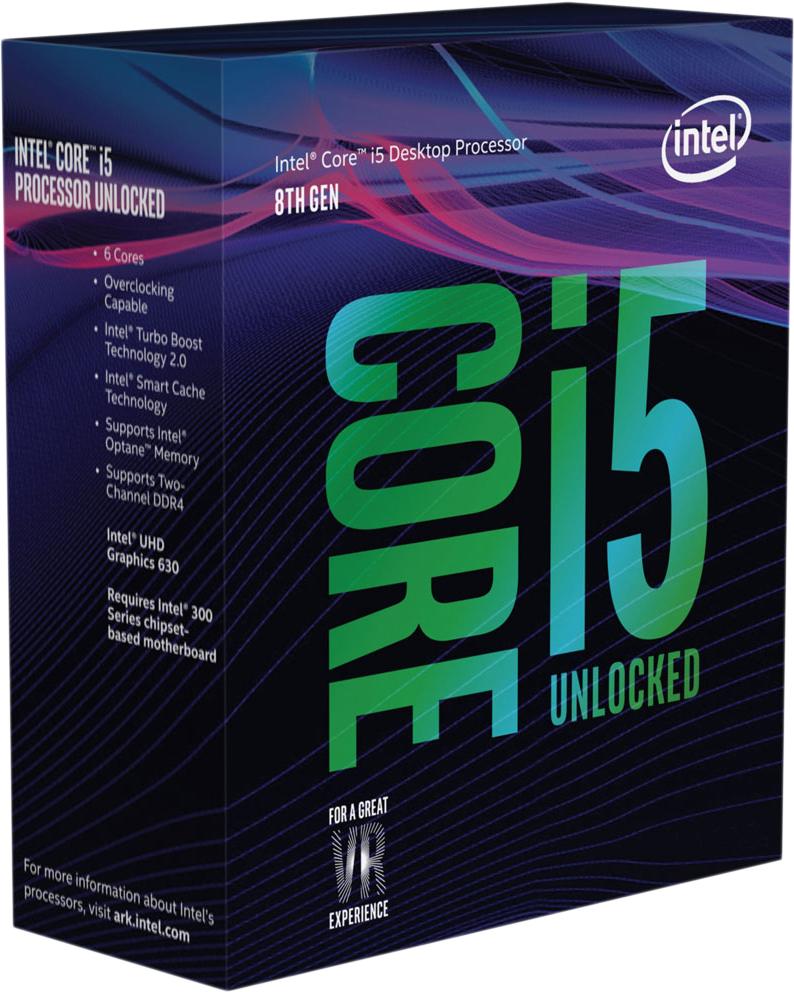 

Процессор Intel Core i5-8600K Box, Core i5-8600K Box