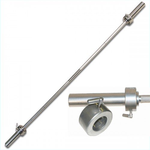 

Гриф для штанги MB Barbell 2000 мм d50 мм (Замок стопорный), 2000мм d50мм стопорный