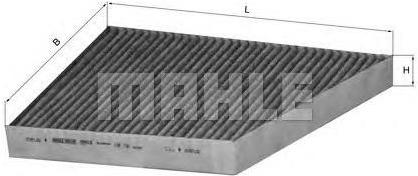 

Салонный фильтр Knecht/Mahle LAK156, LAK156