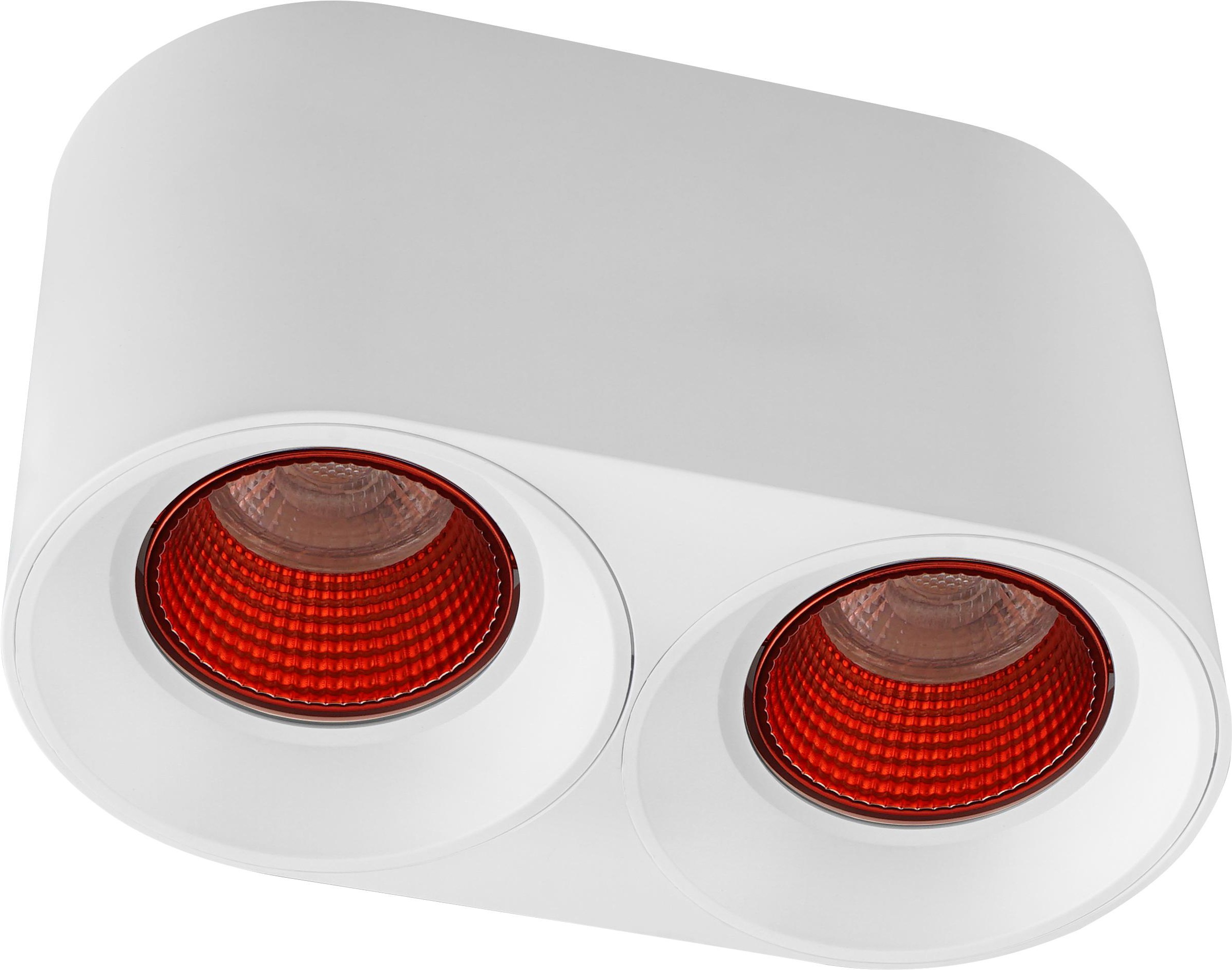 

Накладной точечный светильник Denkirs DK3096-WH+RD
