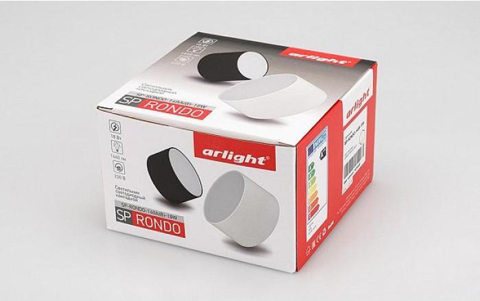 

Светильник Arlight SP-Rondo-140B-18W Day White [022237], Светильник Arlight SP-Rondo-140B-18W 022237 Day White