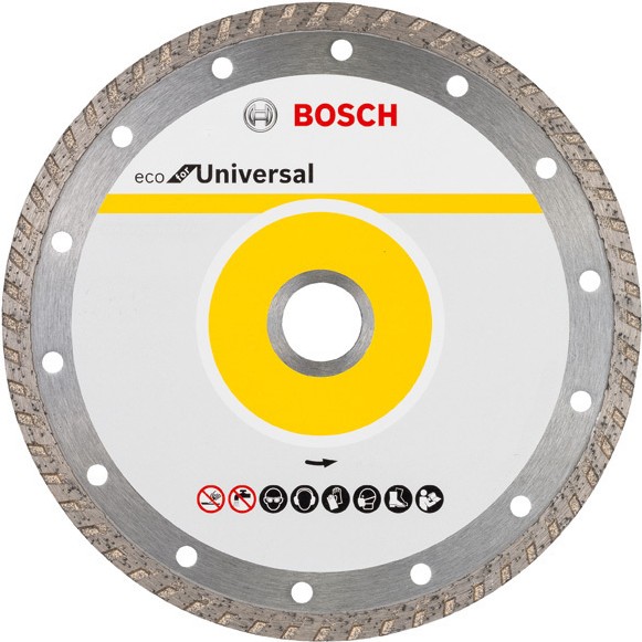 

Алмазный диск Bosch 2.608.615.047, Алмазный диск Bosch Turbo Eco Universal 180х22 мм 2.608.615.047