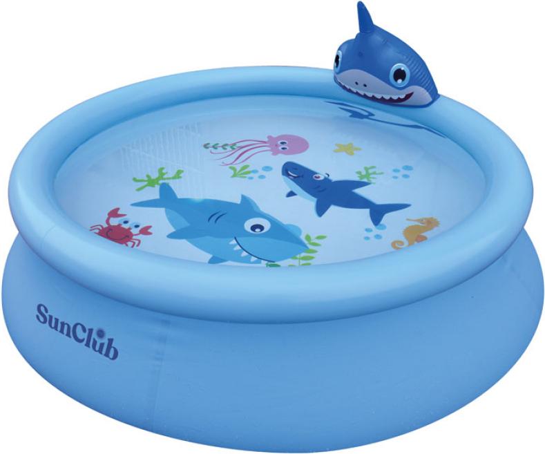 

Надувной бассейн Jilong Shark 3D Spray Pool [17822], Shark 3D Spray Pool