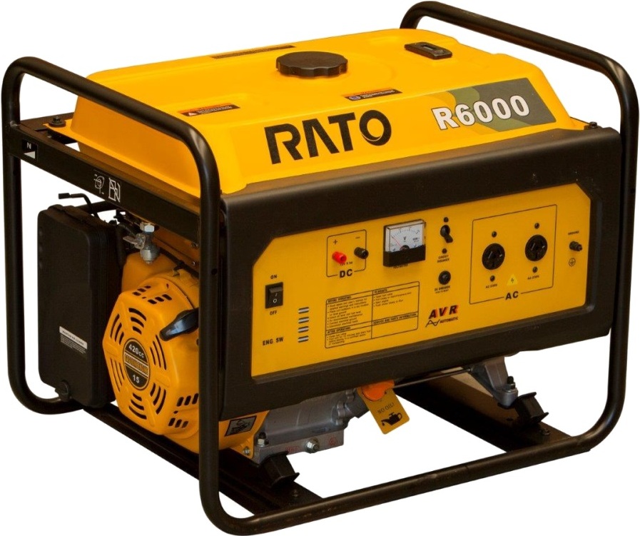 

Бензиновый генератор Rato R6000, Генератор Rato R6000
