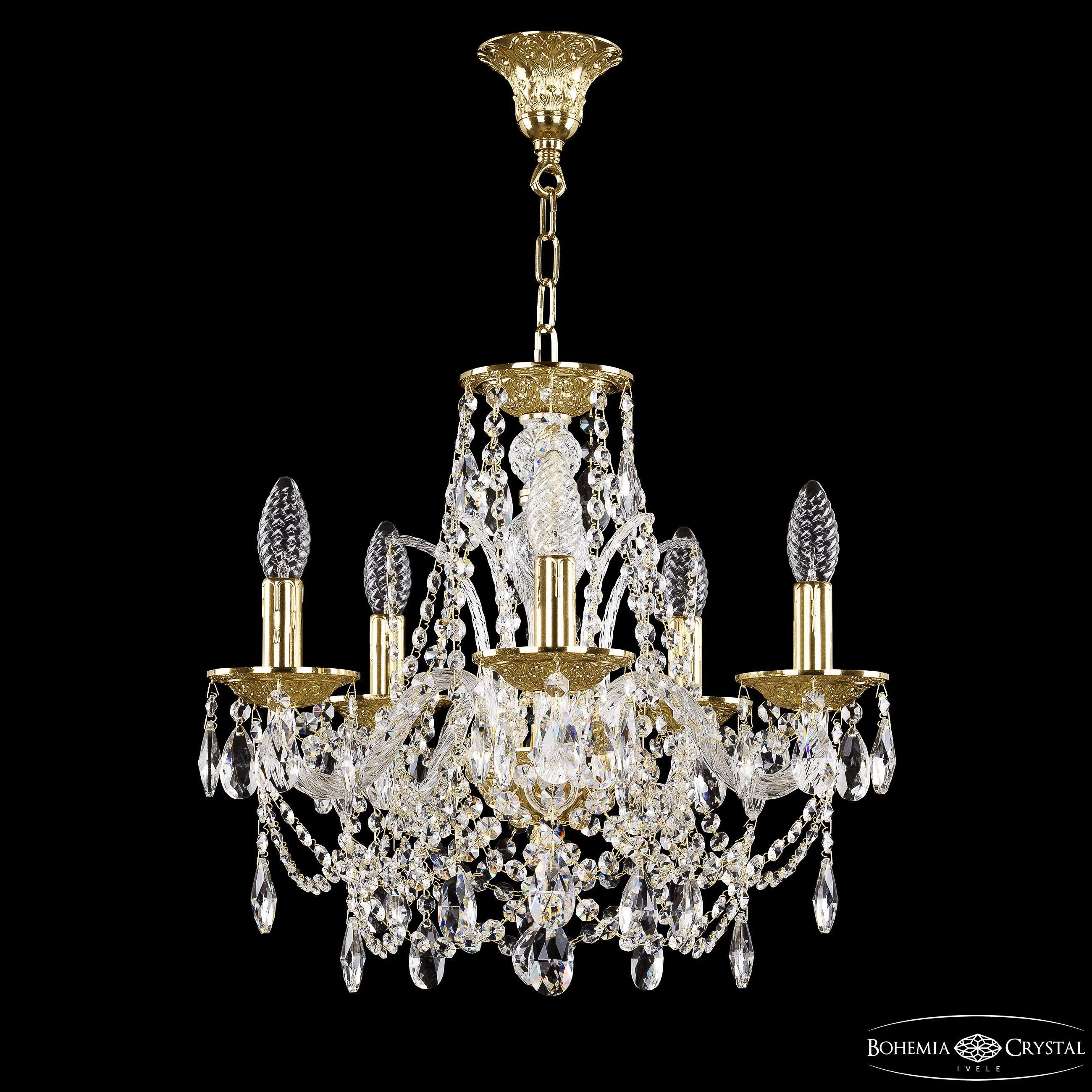 

Подвесная люстра Bohemia Ivele Crystal 16211/5/141 G