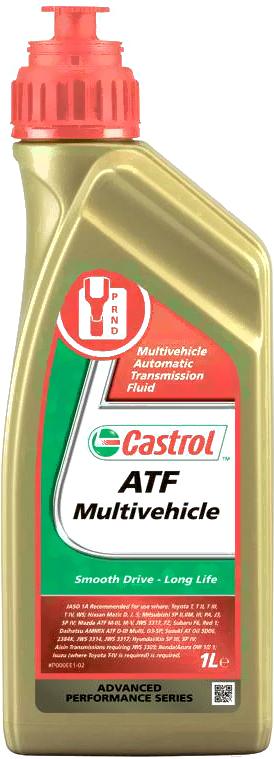 

Трансмиссионное масло Castrol ATF Multivehicle 1л [154F33], ATF Multivehicle 1л