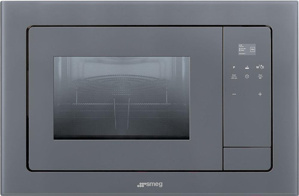 

Микроволновая печь Smeg FMI120S1 серый, FMI120S1