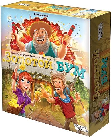 

Настольная игра Мир Хобби Золотой бум [915113], Золотой бум