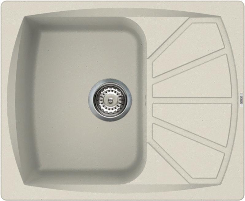 

Кухонная мойка Elleci Living 125 G68 Bianco Titano [LGL12568], Кухонная мойка Elleci Living 125 Bianco Titano 68