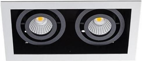 

Встраиваемый светильник ITALLINE DL 3015 white/black, DL 3015 white/black