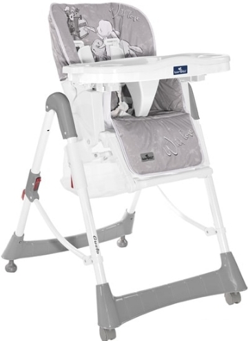 

Стульчик для кормления Lorelli Gusto Rabbits Grey (10100362139)