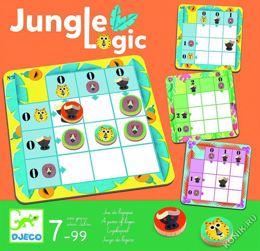 

Настольная игра Djeco Джунгли [08450], Джунгли