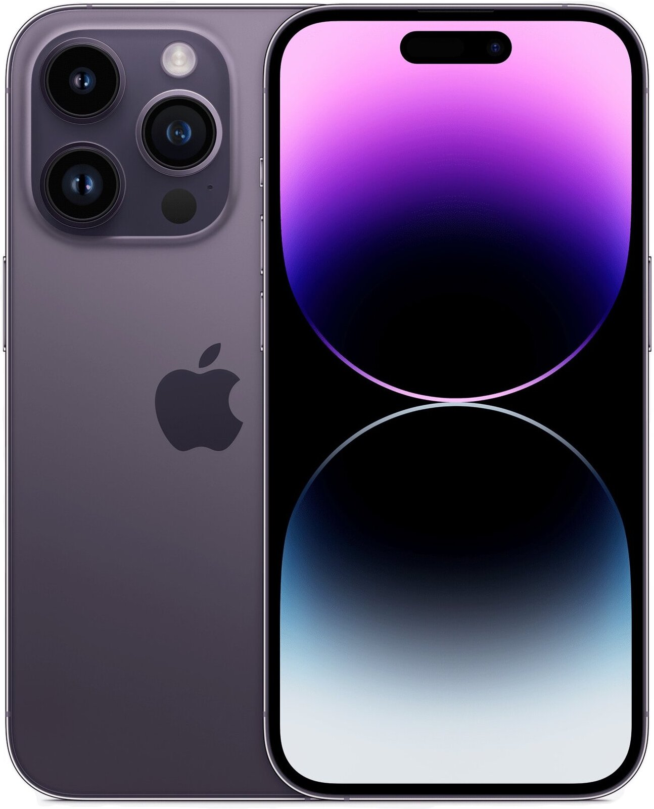 

Смартфон Apple A2892 iPhone 14 Pro 128Gb 6Gb темно-фиолетовый (MQ0D3ZA/A)