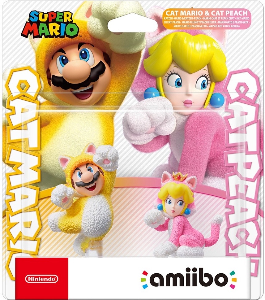 

Игрушка Nintendo Марио-кот и Пич-кошка [45496380908], Игрушка Nintendo Марио-кот и Пич-кошка 45496380908