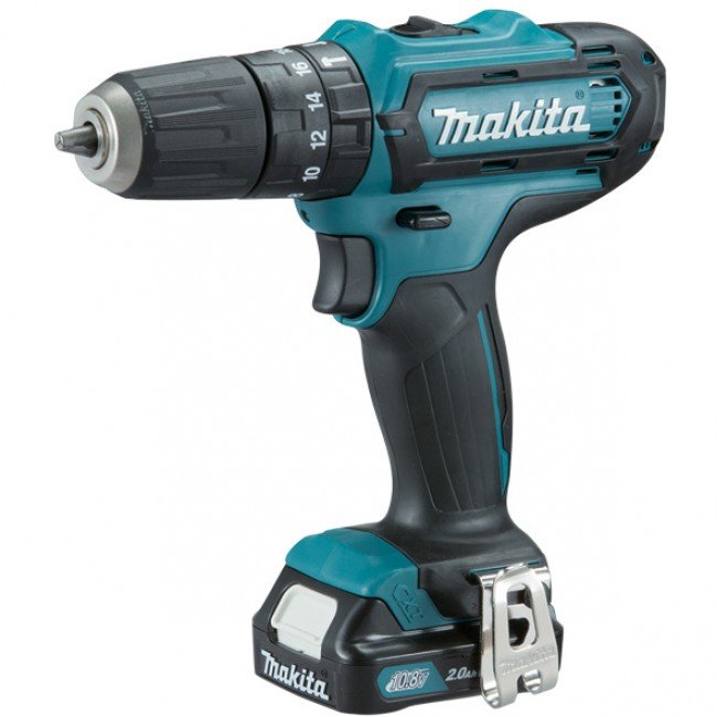 

Дрель-шуруповерт Makita HP333DWME, Дрель-шуруповерт Makita HP333DWME (с 2-мя АКБ, кейс)