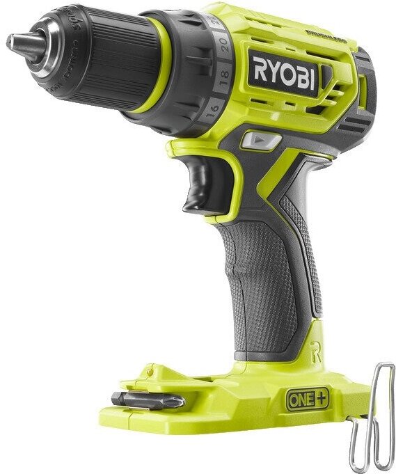 

Дрель-шуруповерт RYOBI ONE + R18DD7-0 без АКБ[5133004532], Дрель-шуруповерт Ryobi R18DD7-0 (5133004532) (без АКБ)