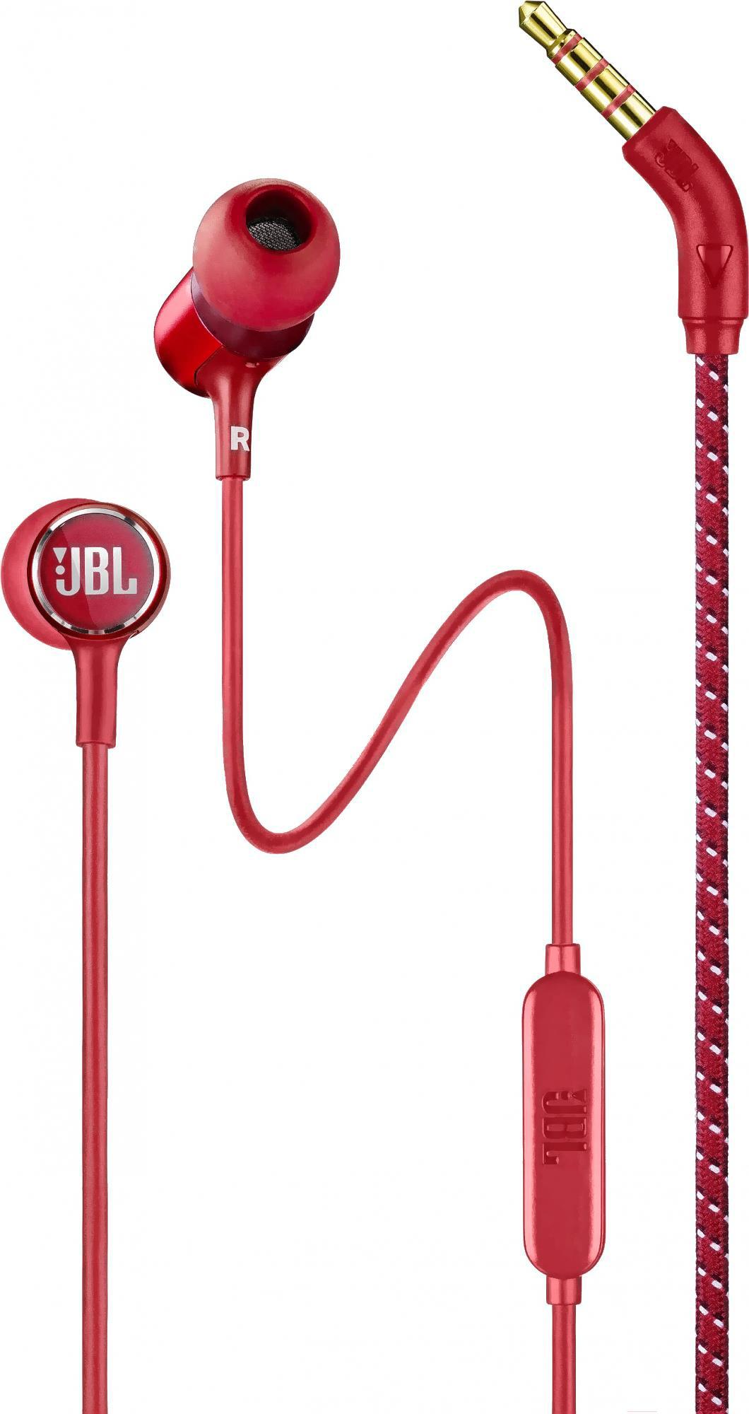 

Наушники-гарнитура JBL Live 100 / LIVE100RED (красный), LIVE 100