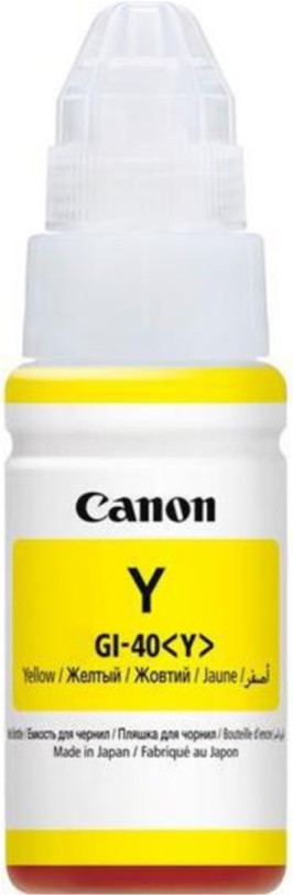 

Чернила Canon GI-40 Y желтый [3402C001], (Canon GI-40 Y 3402C001 желтый для Canon Pixma G5040/G6040)