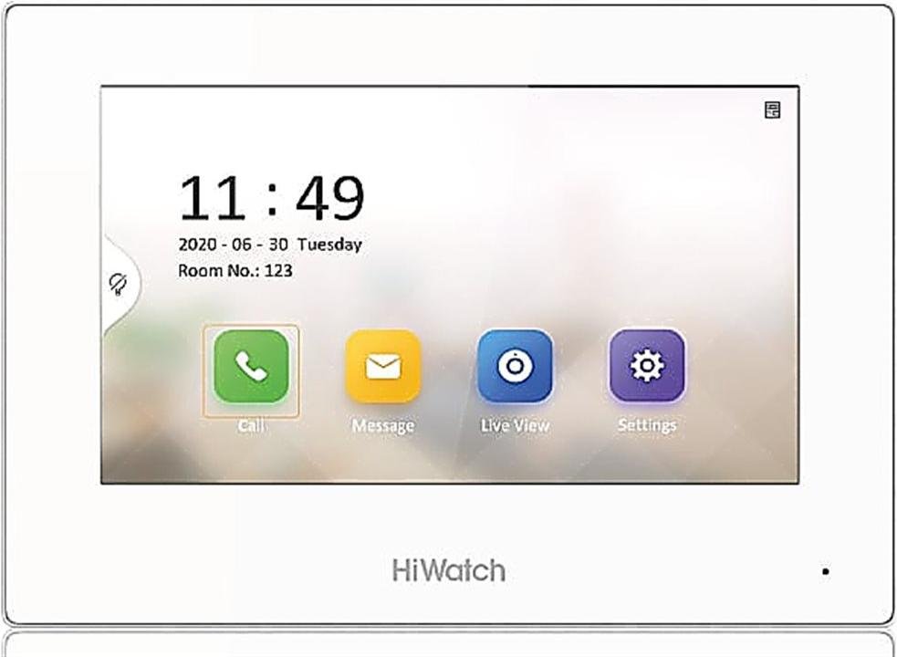 

Видеодомофон HiWatch DS-D100IMWF, DS-D100IMWF