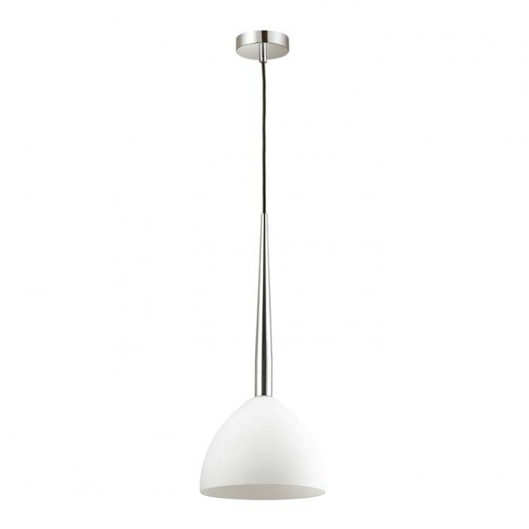 

Потолочный подвесной светильник Odeon Light 4011/1 ODL18 239 хром/белый Подвес IP20 E27 60W 200V PAOLO, 4011/1 ODL18 239 хром/белый Подвес IP20 E27 60W 200V PAOLO
