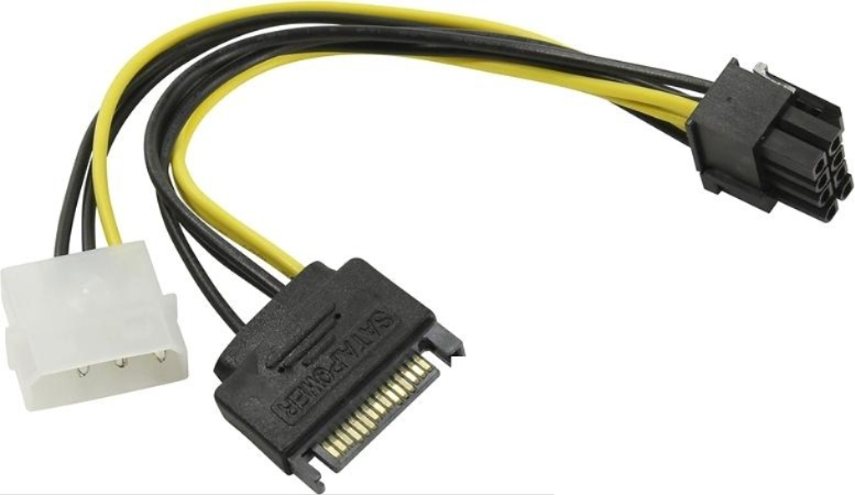 

Кабель Delux - Molex to 1xSATA