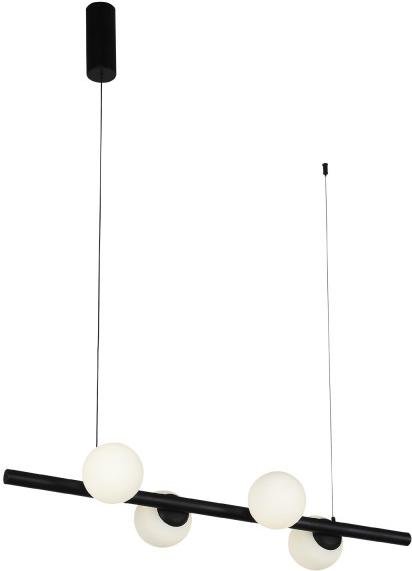 

ST-Luce SL395.403.04 Люстра подвесная ST-Luce Черный/Белый LED 4*8W, Подвесная люстра ST-Luce SL395.403.04 Люстра подвесная ST-Luce Черный/Белый LED 4*8W