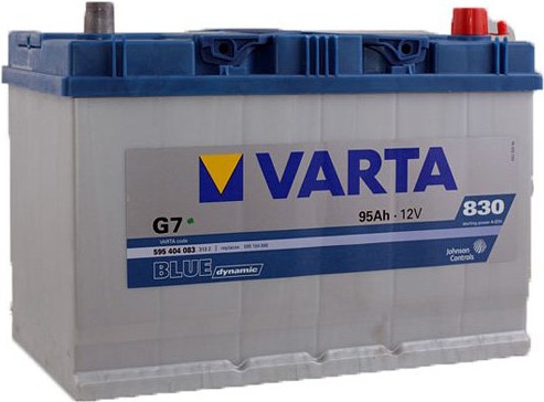 

Автомобильный аккумулятор Varta Blue Dynamic G7 595 404 083 (95 А/ч), Аккумулятор Varta Blue Dynamic G7 595 404 083 (95 А/ч) 595404083