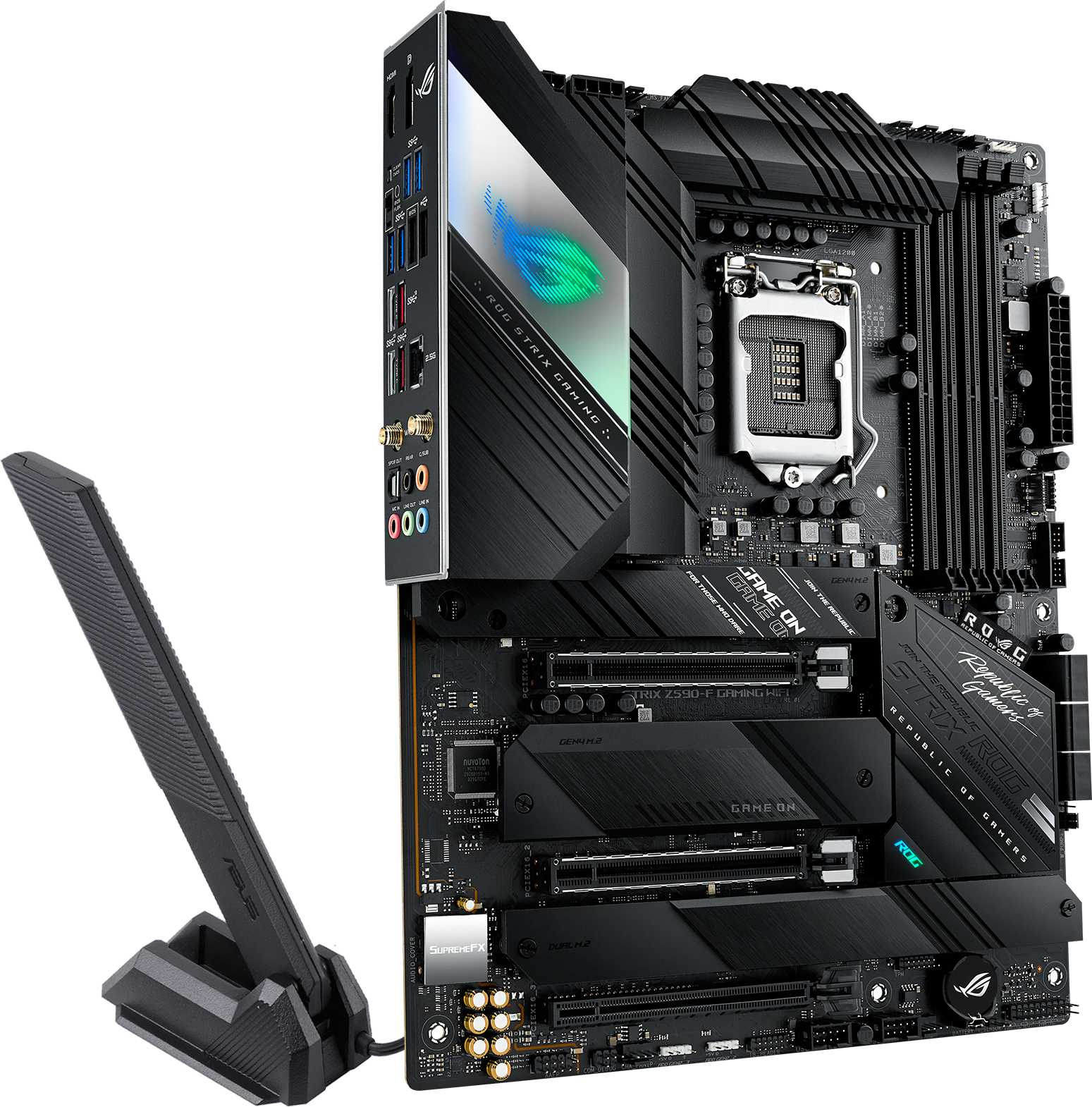 

Материнская плата ASUS ROG STRIX Z590-F GAMING WIFI, Материнская плата ASUS ROG Strix Z590-F Gaming WiFi
