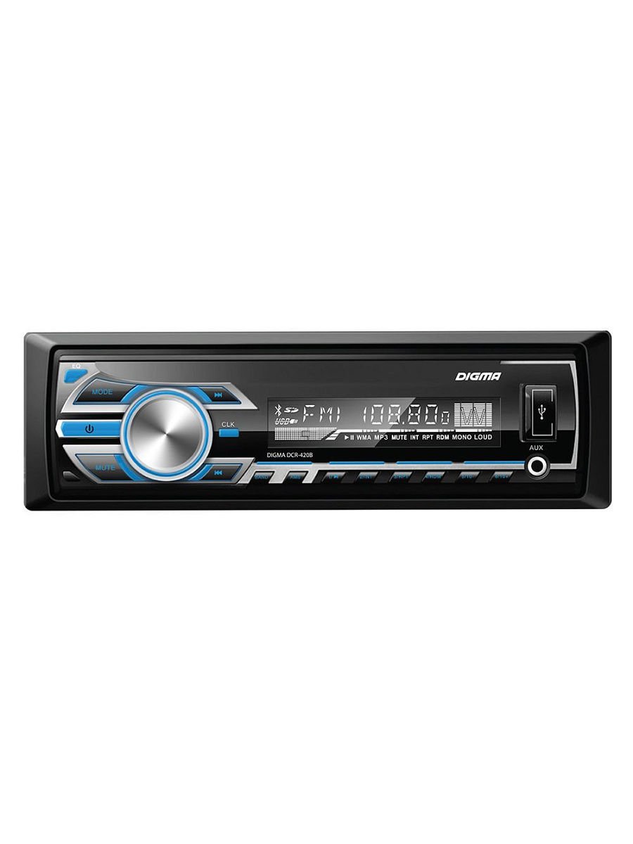 

USB-магнитола Digma DCR-420B, DCR-420B