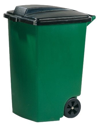 

Контейнер для мусора Curver 175846 (100 л, зеленый/черный), Refuse Container 100л
