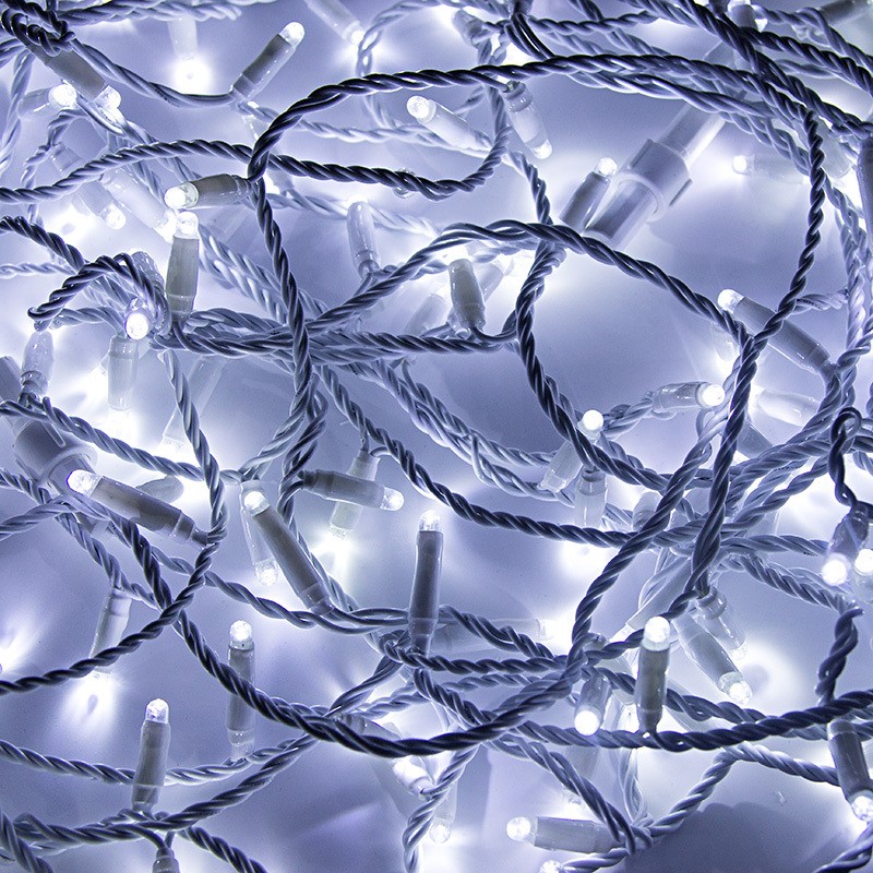 

Гирлянда Дюраплей LED 20м 200 LED белый провод, белая NEON-NIGHT