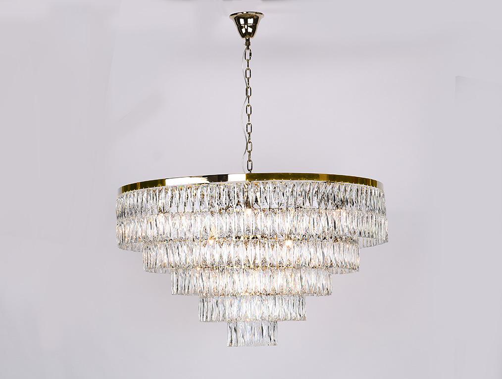 

Подвесная люстра NEWPORT 10129+17/C Gold, 10129+17/C