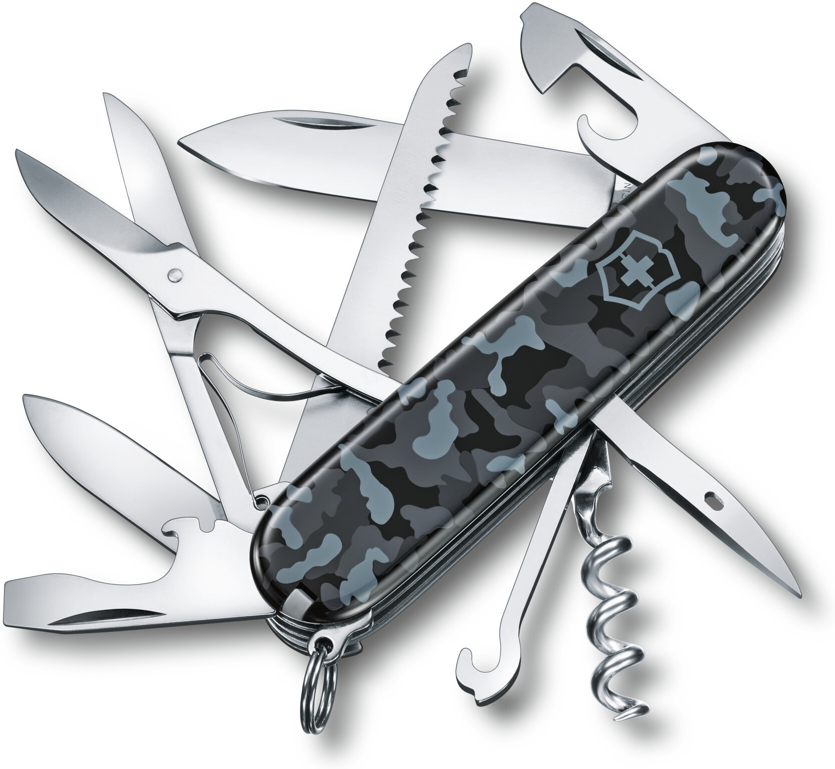 

Туристический нож Victorinox Huntsman 15 функций морской камуфляж [1.3713.942], Туристический нож Victorinox Huntsman 15 функций 1.3713.942 морской камуфляж