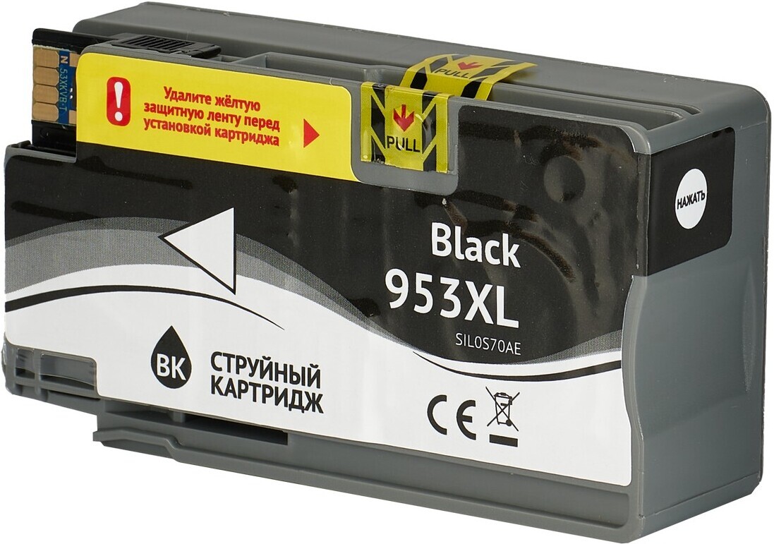 

Картридж струйный Sakura Printing L0S70AE аналог №953XL Black (SIL0S70AE)