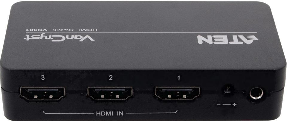 

Переключатель портов Aten VS381-AT, VS381 3х1 HDMI коммутатор