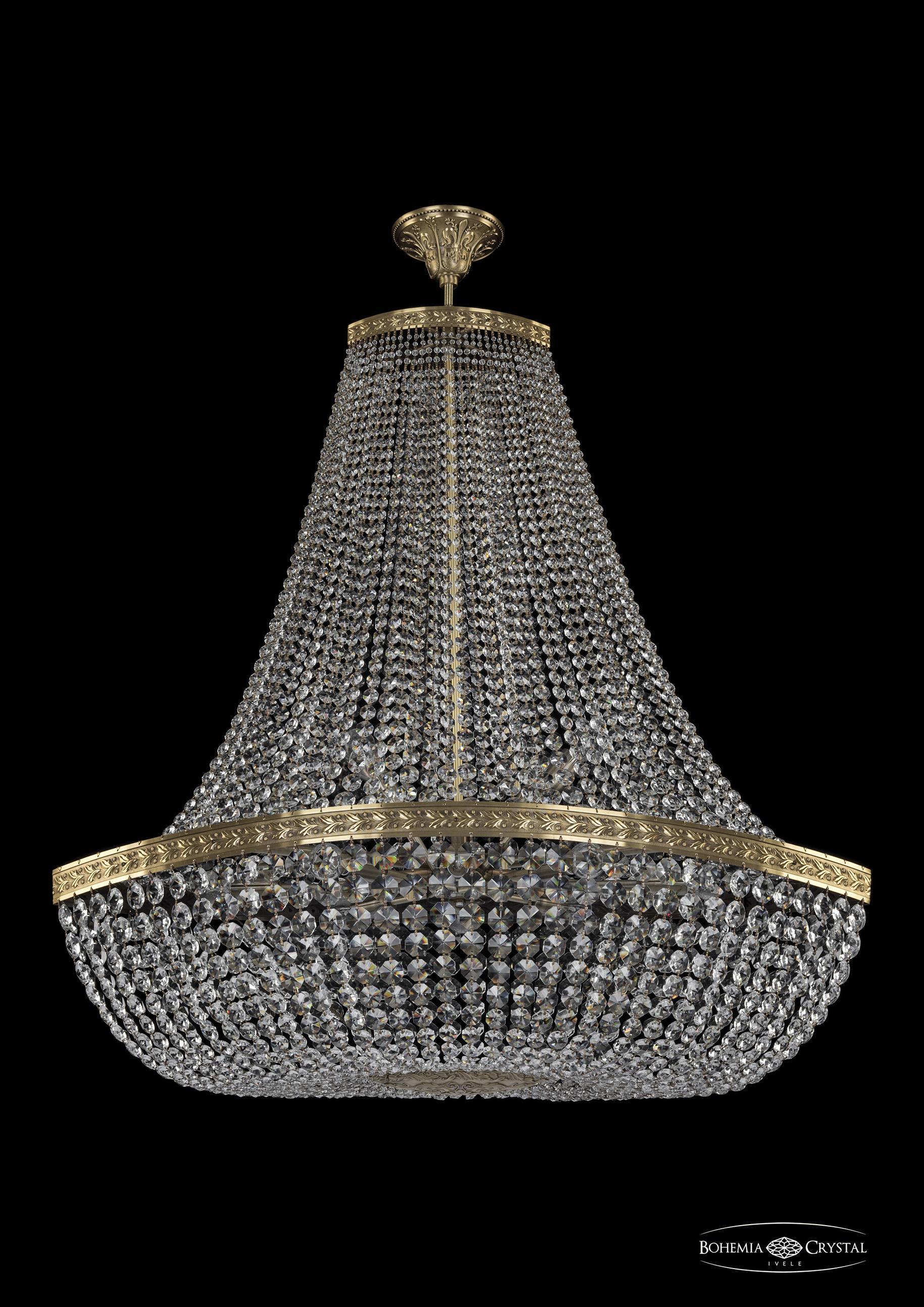 

Люстра на штанге Bohemia Ivele Crystal 19113/H2/100IV Pa